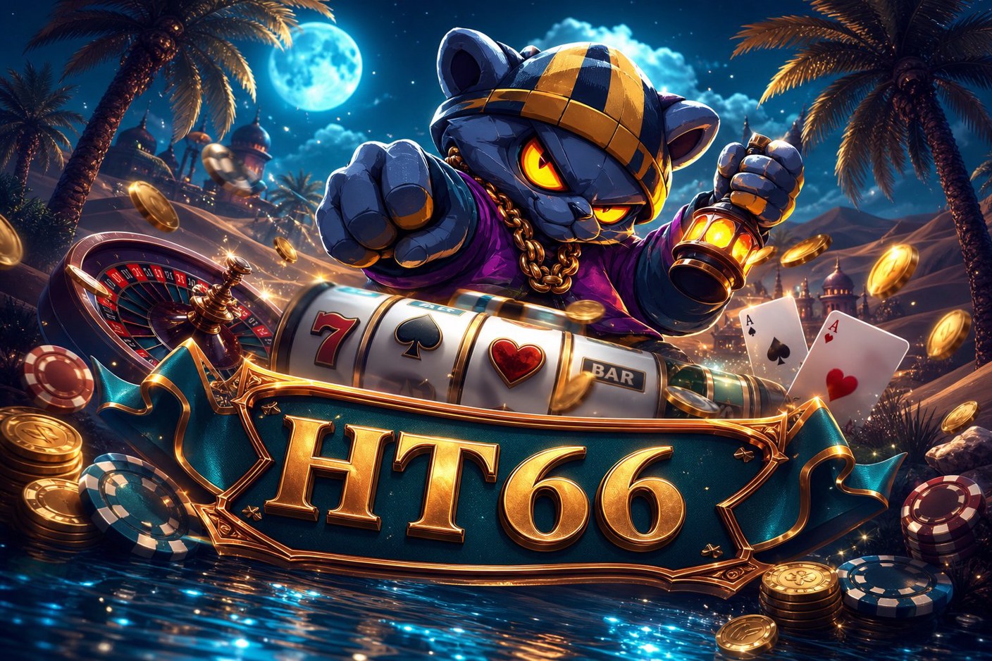 Tampilan daftar hadiah pendaftaran dan bonus deposit pertama di halaman HT66